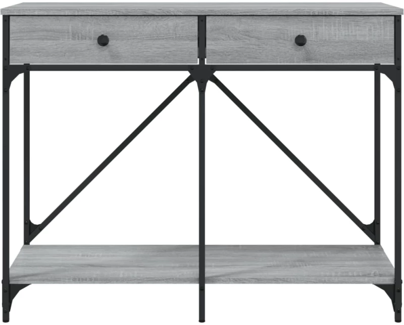 ΤΡΑΠΕΖΙ ΚΟΝΣΟΛΑ ΓΚΡΙ SONOMA 100X39X78,5 ΕΚ. ΕΠΕΞΕΡΓΑΣΜΕΝΟ ΞΥΛΟ 835487