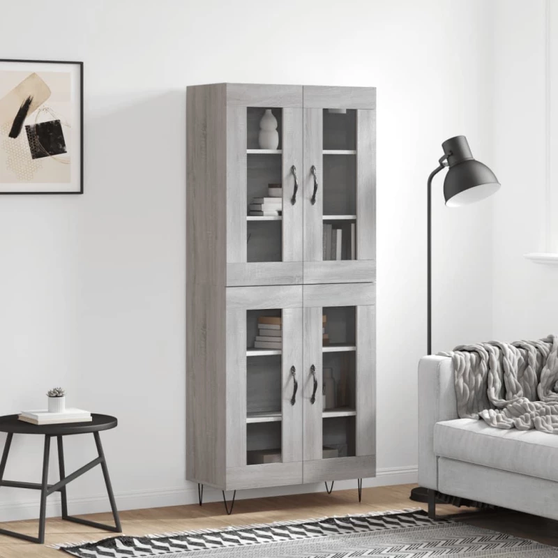 ΝΤΟΥΛΑΠΙ ΓΚΡΙ SONOMA 69,5 X 34 X 180 ΕΚ. ΕΠΕΞΕΡΓΑΣΜΕΝΟ ΞΥΛΟ 3198311