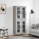 ΝΤΟΥΛΑΠΙ ΓΚΡΙ SONOMA 69,5 X 34 X 180 ΕΚ. ΕΠΕΞΕΡΓΑΣΜΕΝΟ ΞΥΛΟ 3198311