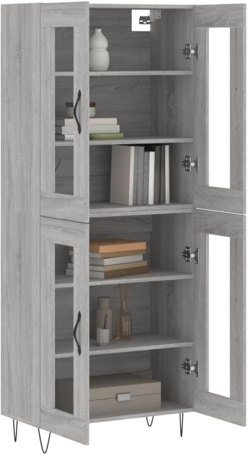 ΝΤΟΥΛΑΠΙ ΓΚΡΙ SONOMA 69,5 X 34 X 180 ΕΚ. ΕΠΕΞΕΡΓΑΣΜΕΝΟ ΞΥΛΟ 3198311