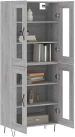 ΝΤΟΥΛΑΠΙ ΓΚΡΙ SONOMA 69,5 X 34 X 180 ΕΚ. ΕΠΕΞΕΡΓΑΣΜΕΝΟ ΞΥΛΟ 3198311