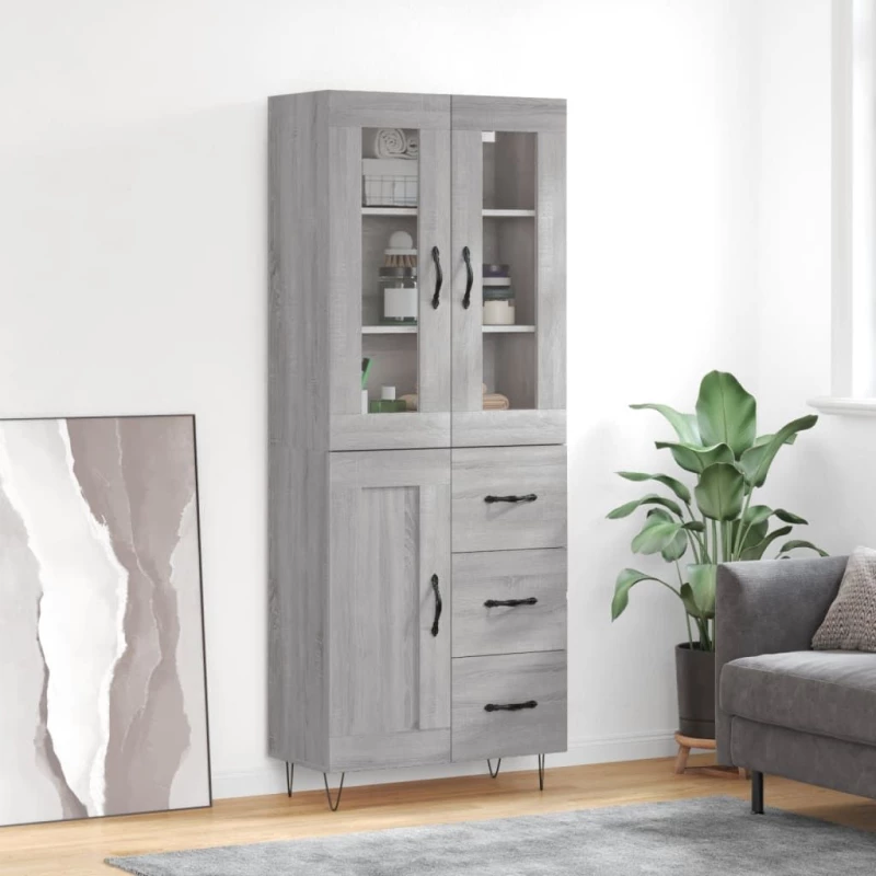 ΝΤΟΥΛΑΠΙ ΓΚΡΙ SONOMA 69,5 X 34 X 180 ΕΚ. ΕΠΕΞΕΡΓΑΣΜΕΝΟ ΞΥΛΟ 3198695