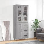 ΝΤΟΥΛΑΠΙ ΓΚΡΙ SONOMA 69,5 X 34 X 180 ΕΚ. ΕΠΕΞΕΡΓΑΣΜΕΝΟ ΞΥΛΟ 3198695