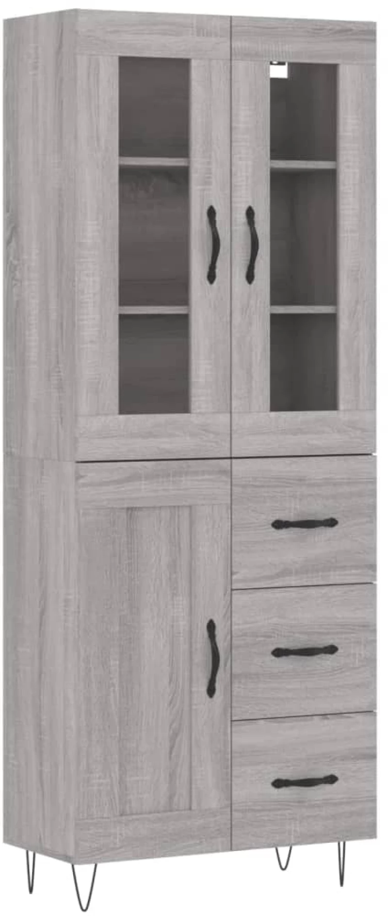 ΝΤΟΥΛΑΠΙ ΓΚΡΙ SONOMA 69,5 X 34 X 180 ΕΚ. ΕΠΕΞΕΡΓΑΣΜΕΝΟ ΞΥΛΟ 3198695