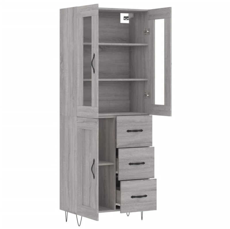 ΝΤΟΥΛΑΠΙ ΓΚΡΙ SONOMA 69,5 X 34 X 180 ΕΚ. ΕΠΕΞΕΡΓΑΣΜΕΝΟ ΞΥΛΟ 3198695