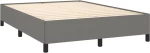 ΚΡΕΒΑΤΙ BOXSPRING ΜΕ ΣΤΡΩΜΑ ΣΚΟΥΡΟ ΓΚΡΙ 140X200 ΕΚ ΥΦΑΣΜΑΤΙΝΟ 3127806