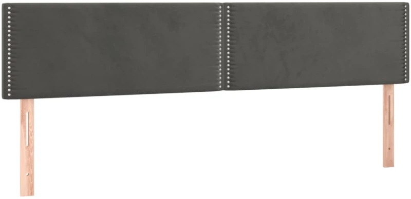 ΚΡΕΒΑΤΙ BOXSPRING ΜΕ ΣΤΡΩΜΑ ΣΚΟΥΡΟ ΓΚΡΙ 180X200 ΕΚ. ΒΕΛΟΥΔΙΝΟ 3130914