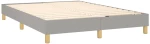 ΚΡΕΒΑΤΙ BOXSPRING ΜΕ ΣΤΡΩΜΑ & LED ΑΝ.ΓΚΡΙ 140X200 ΕΚ ΥΦΑΣΜΑΤΙΝΟ 3133717