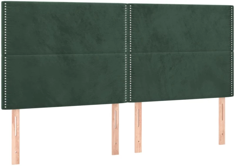 ΚΡΕΒΑΤΙ BOXSPRING ΜΕ ΣΤΡΩΜΑ & LED ΣΚ. ΠΡΑΣΙΝΟ 200X200ΕΚ ΒΕΛΟΥΔΟ 3136086