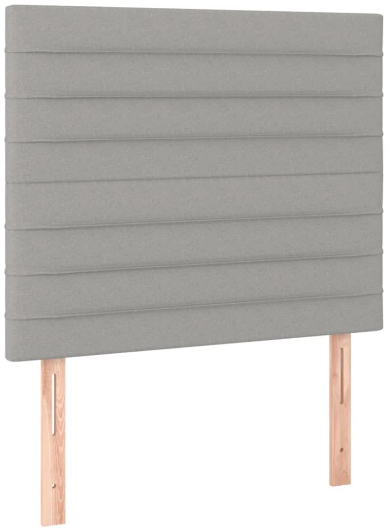 ΚΡΕΒΑΤΙ BOXSPRING ΜΕ ΣΤΡΩΜΑ & LED ΑΝ.ΓΚΡΙ 120X200 ΕΚ ΥΦΑΣΜΑΤΙΝΟ 3135501