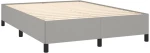ΚΡΕΒΑΤΙ BOXSPRING ΜΕ ΣΤΡΩΜΑ ΑΝΟΙΧΤΟ ΓΚΡΙ 140X200 ΕΚ. ΥΦΑΣΜΑΤΙΝΟ 3128045