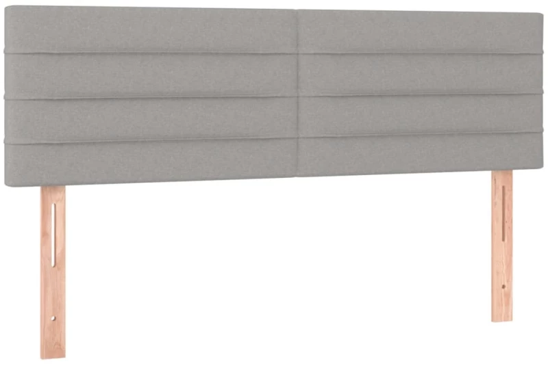 ΚΡΕΒΑΤΙ BOXSPRING ΜΕ ΣΤΡΩΜΑ ΑΝΟΙΧΤΟ ΓΚΡΙ 140X190 ΕΚ. ΥΦΑΣΜΑΤΙΝΟ 3129785