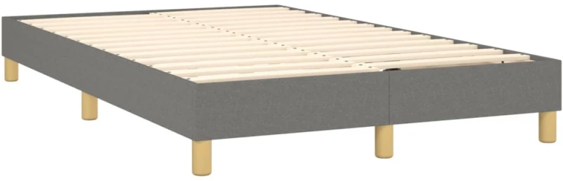 ΚΡΕΒΑΤΙ BOXSPRING ΜΕ ΣΤΡΩΜΑ & LED ΣΚ.ΓΚΡΙ 120X200 ΕΚ ΥΦΑΣΜΑΤΙΝΟ 3133702