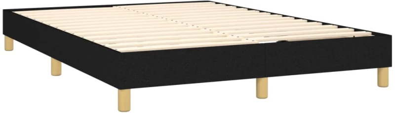 ΚΡΕΒΑΤΙ BOXSPRING ΜΕ ΣΤΡΩΜΑ ΜΑΥΡΟ 140X200 ΕΚ. ΥΦΑΣΜΑΤΙΝΟ 3130275