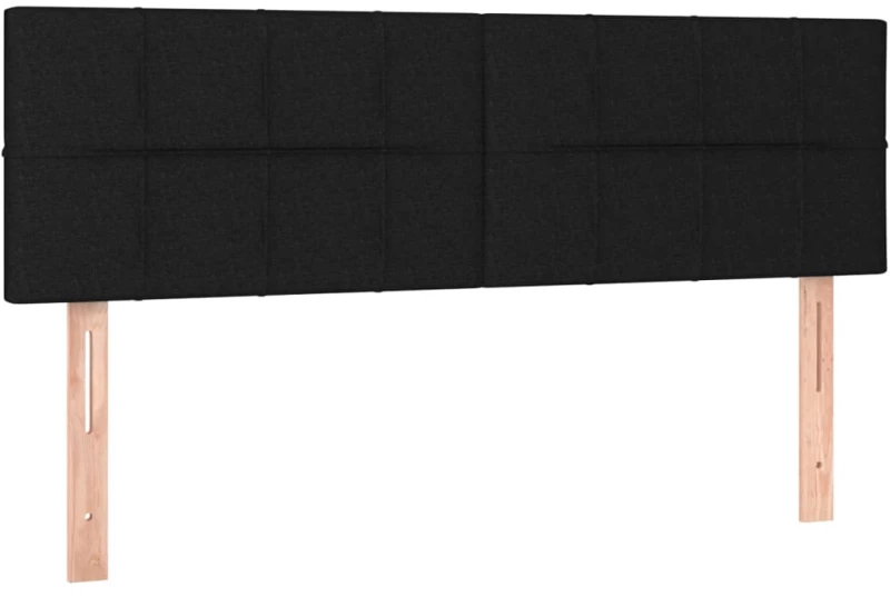 ΚΡΕΒΑΤΙ BOXSPRING ΜΕ ΣΤΡΩΜΑ ΜΑΥΡΟ 140X200 ΕΚ. ΥΦΑΣΜΑΤΙΝΟ 3130275