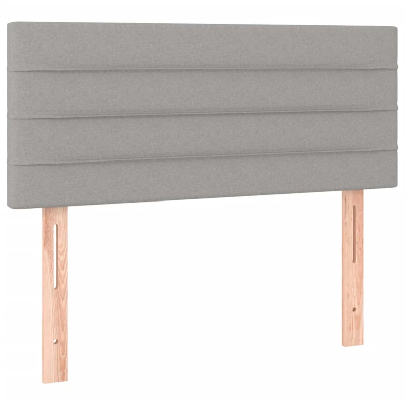 ΚΡΕΒΑΤΙ BOXSPRING ΜΕ ΣΤΡΩΜΑ & LED ΑΝ.ΓΚΡΙ 90X190 ΕΚ. ΥΦΑΣΜΑΤΙΝΟ 3133197