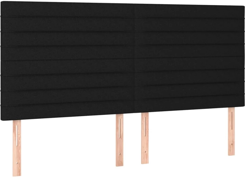 ΚΡΕΒΑΤΙ BOXSPRING ΜΕ ΣΤΡΩΜΑ & LED ΜΑΥΡΟ 200X200 ΕΚ. ΥΦΑΣΜΑΤΙΝΟ 3135543