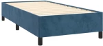 ΚΡΕΒΑΤΙ BOXSPRING ΜΕ ΣΤΡΩΜΑ ΣΚΟΥΡΟ ΜΠΛΕ 100X200 ΕΚ. ΒΕΛΟΥΔΙΝΟ 3132727
