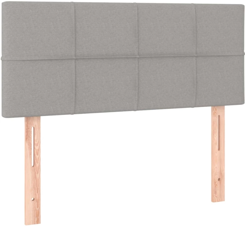 ΚΡΕΒΑΤΙ BOXSPRING ΜΕ ΣΤΡΩΜΑ ΑΝΟΙΧΤΟ ΓΚΡΙ 80X200 ΕΚ. ΥΦΑΣΜΑΤΙΝΟ 3140569