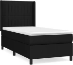 ΚΡΕΒΑΤΙ BOXSPRING ΜΕ ΣΤΡΩΜΑ ΜΑΥΡΟ 80 X 200 ΕΚ. ΥΦΑΣΜΑΤΙΝΟ 3131547
