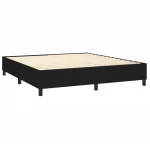 ΚΡΕΒΑΤΙ BOXSPRING ΜΕ ΣΤΡΩΜΑ & LED ΜΑΥΡΟ 160X200 ΕΚ. ΥΦΑΣΜΑΤΙΝΟ 3138487