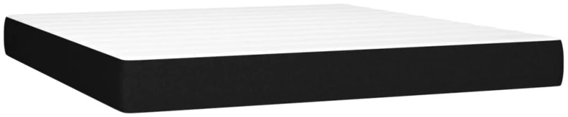 ΚΡΕΒΑΤΙ BOXSPRING ΜΕ ΣΤΡΩΜΑ & LED ΜΑΥΡΟ 160X200 ΕΚ. ΥΦΑΣΜΑΤΙΝΟ 3138487