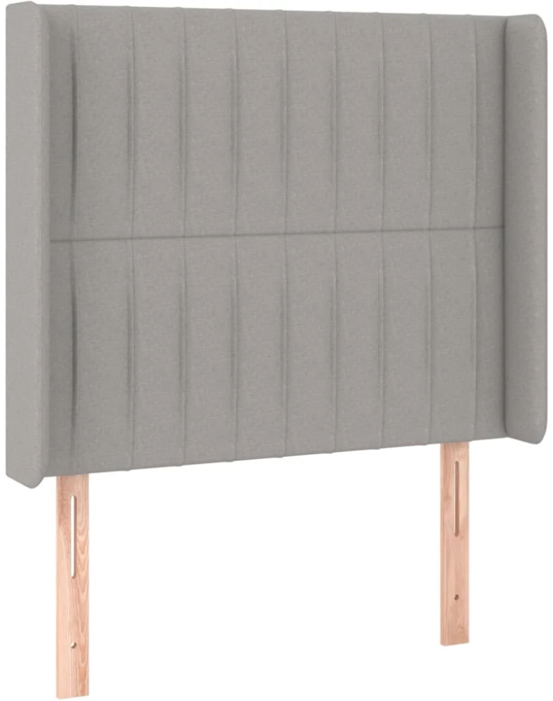ΚΡΕΒΑΤΙ BOXSPRING ΜΕ ΣΤΡΩΜΑ & LED ΑΝ.ΓΚΡΙ 100X200ΕΚ. ΥΦΑΣΜΑΤΙΝΟ 3139013