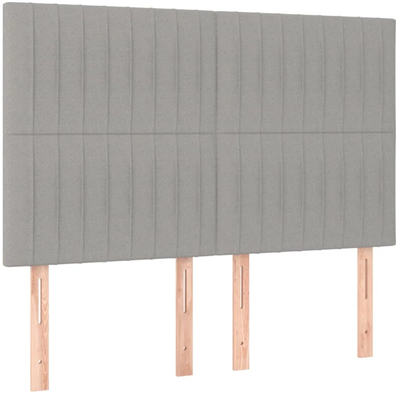 ΚΡΕΒΑΤΙ BOXSPRING ΜΕ ΣΤΡΩΜΑ & LED ΑΝ.ΓΚΡΙ 140X190ΕΚ. ΥΦΑΣΜΑΤΙΝΟ 3135029