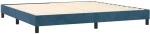 ΚΡΕΒΑΤΙ BOXSPRING ΜΕ ΣΤΡΩΜΑ ΣΚΟΥΡΟ ΜΠΛΕ 200X200 ΕΚ. ΒΕΛΟΥΔΙΝΟ 3141447