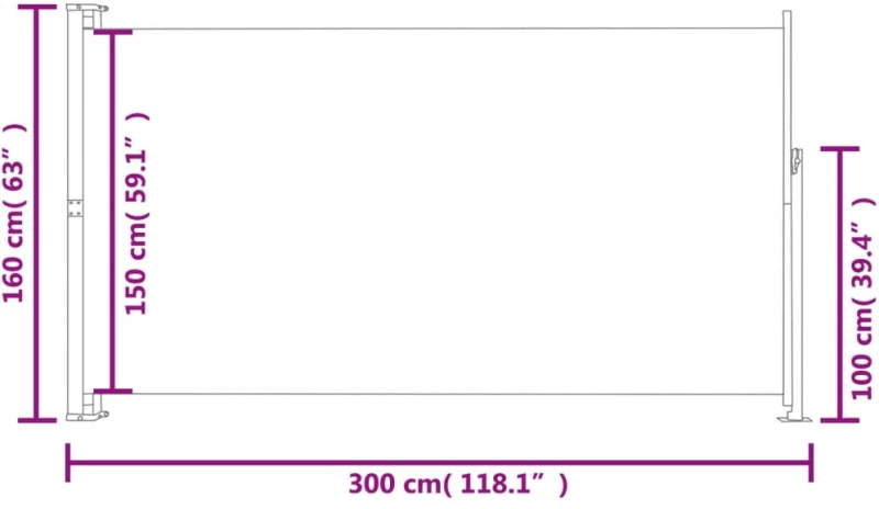 ΣΚΙΑΣΤΡΟ ΠΛΑΪΝΟ ΣΥΡΟΜΕΝΟ ΒΕΡΑΝΤΑΣ ΚΑΦΕ 160 X 300 ΕΚ. 41547