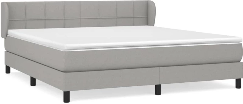ΚΡΕΒΑΤΙ BOXSPRING ΜΕ ΣΤΡΩΜΑ ΑΝ. ΠΡΑΣΙΝΟ 160X200ΕΚ ΥΦΑΣΜΑΤΙΝΟ 3126253
