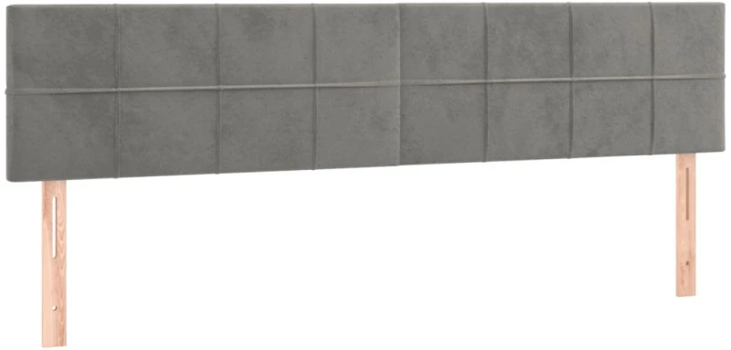 ΚΡΕΒΑΤΙ BOXSPRING ΜΕ ΣΤΡΩΜΑ ΑΝΟΙΧΤΟ ΓΚΡΙ 180X200 ΕΚ. ΒΕΛΟΥΔΙΝΟ 3130973