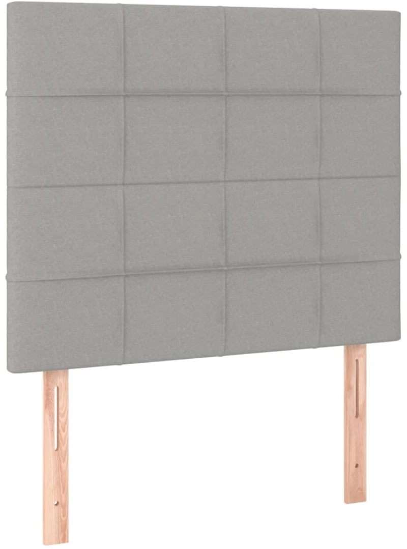 ΚΡΕΒΑΤΙ BOXSPRING ΜΕ ΣΤΡΩΜΑ & LED ΑΝ.ΓΚΡΙ 80X200 ΕΚ. ΥΦΑΣΜΑΤΙΝΟ 3134829