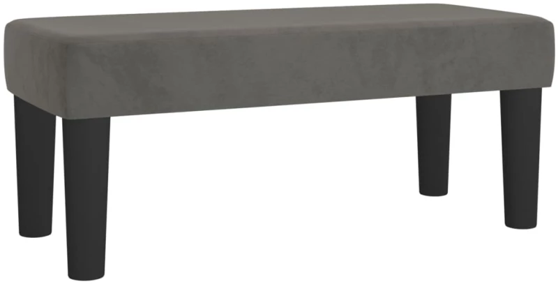 ΚΡΕΒΑΤΙ BOXSPRING ΜΕ ΣΤΡΩΜΑ ΣΚΟΥΡΟ ΓΚΡΙ 100X200 ΕΚ. ΒΕΛΟΥΔΙΝΟ 3137828