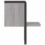 ΡΑΦΙ ΤΟΙΧΟΥ ΜΕ ΜΠΑΡΑ ΓΚΡΙ SONOMA 20X25X30 ΕΚ. 836276
