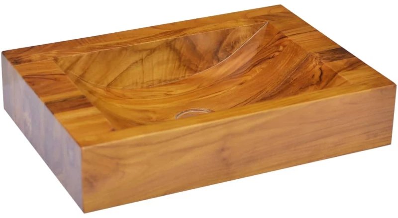 ΝΙΠΤΗΡΑΣ 50 X 35 X 10 ΕΚ. ΑΠΟ ΜΑΣΙΦ ΞΥΛΟ TEAK 326163