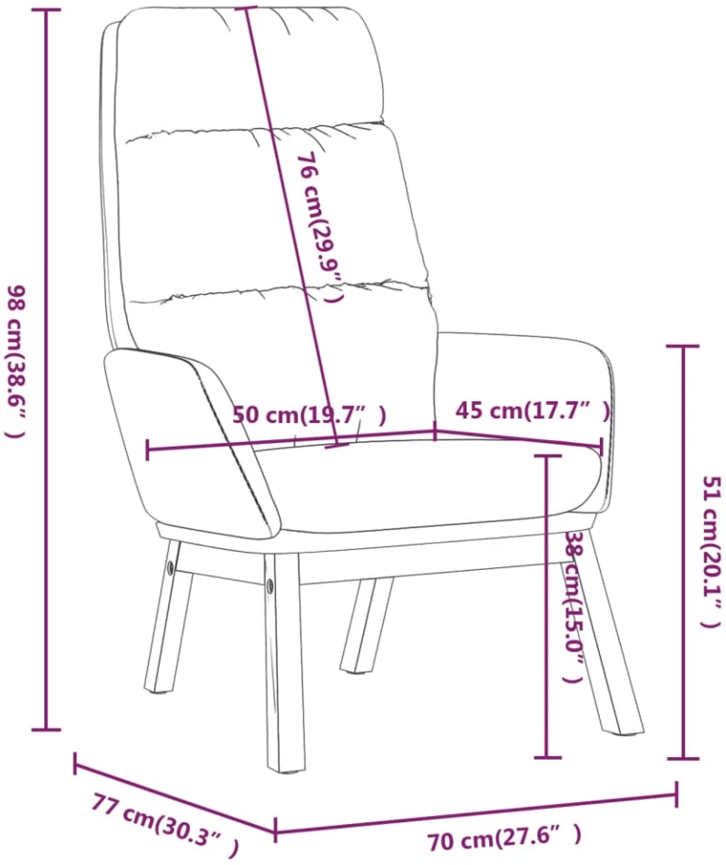 ΠΟΛΥΘΡΟΝΑ RELAX ΜΑΥΡΗ ΥΦΑΣΜΑΤΙΝΗ 341165
