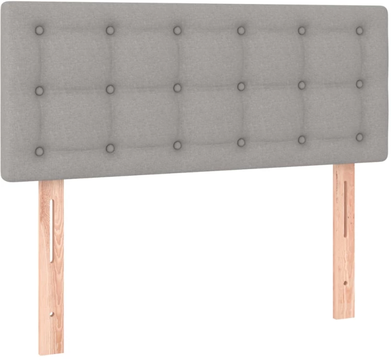 ΚΡΕΒΑΤΙ BOXSPRING ΜΕ ΣΤΡΩΜΑ & LED ΑΝ.ΓΚΡΙ 80X200 ΕΚ. ΥΦΑΣΜΑΤΙΝΟ 3133989