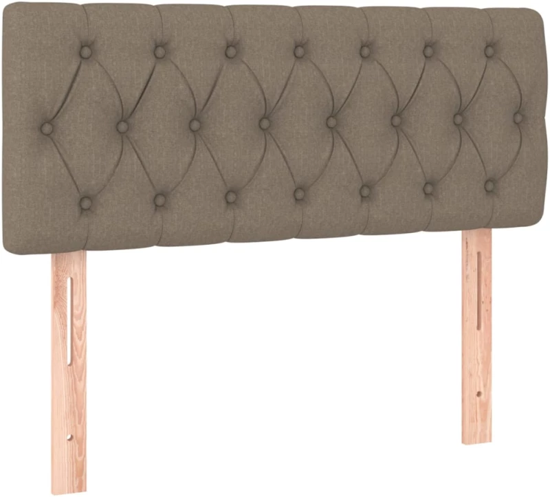 ΚΡΕΒΑΤΙ BOXSPRING ΜΕ ΣΤΡΩΜΑ TAUPE 90X200 ΕΚ. ΥΦΑΣΜΑΤΙΝΟ 3127017