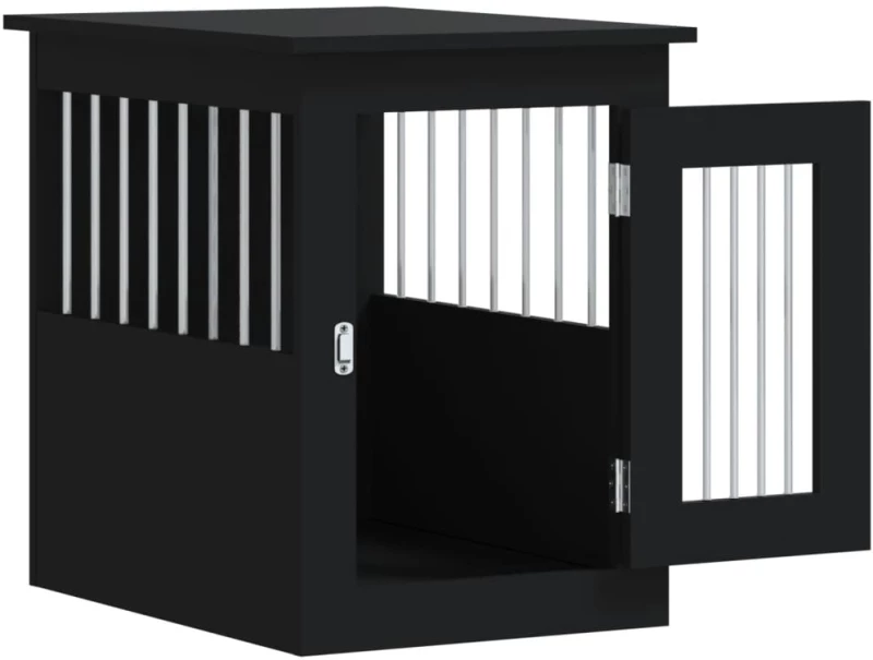 ΚΛΟΥΒΙ ΣΚΥΛΟΥ ΜΑΥΡΟ 45X62X59 ΕΚ. ΑΠΟ ΕΠΕΞΕΡΓΑΣΜΕΝΟ ΞΥΛΟ 838310