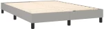 ΚΡΕΒΑΤΙ BOXSPRING ΜΕ ΣΤΡΩΜΑ & LED ΑΝ.ΓΚΡΙ 140X200 ΕΚ ΥΦΑΣΜΑΤΙΝΟ 3133397