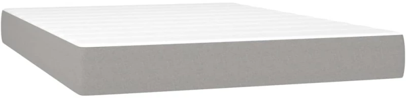 ΚΡΕΒΑΤΙ BOXSPRING ΜΕ ΣΤΡΩΜΑ & LED ΑΝ.ΓΚΡΙ 140X200 ΕΚ ΥΦΑΣΜΑΤΙΝΟ 3133397