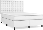 ΚΡΕΒΑΤΙ BOXSPRING ΜΕ ΣΤΡΩΜΑ ΛΕΥΚΟ 140X200ΕΚ.ΑΠΟ ΣΥΝΘΕΤΙΚΟ ΔΕΡΜΑ 3142846