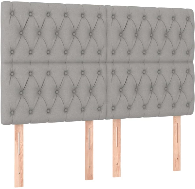 ΚΡΕΒΑΤΙ BOXSPRING ΜΕ ΣΤΡΩΜΑ ΑΝΟΙΧΤΟ ΓΚΡΙ 140X200 ΕΚ. ΥΦΑΣΜΑΤΙΝΟ 3131673