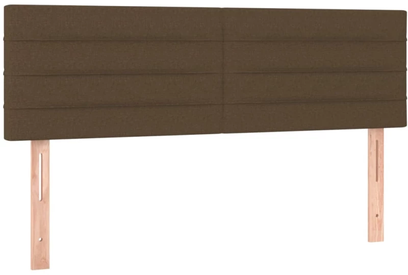 ΚΡΕΒΑΤΙ BOXSPRING ΜΕ ΣΤΡΩΜΑ ΣΚΟΥΡΟ ΚΑΦΕ 140X190 ΕΚ. ΥΦΑΣΜΑΤΙΝΟ 3140692