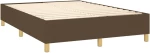 ΚΡΕΒΑΤΙ BOXSPRING ΜΕ ΣΤΡΩΜΑ ΣΚΟΥΡΟ ΚΑΦΕ 140X190 ΕΚ. ΥΦΑΣΜΑΤΙΝΟ 3142652