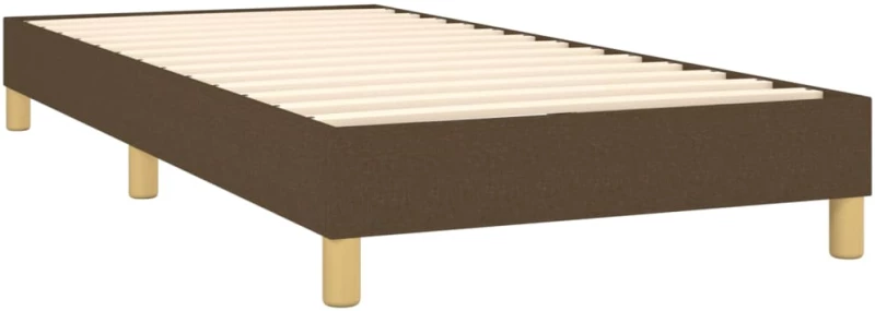 ΚΡΕΒΑΤΙ BOXSPRING ΜΕ ΣΤΡΩΜΑ ΣΚΟΥΡΟ ΚΑΦΕ 90X200 ΕΚ. ΥΦΑΣΜΑΤΙΝΟ 3126616