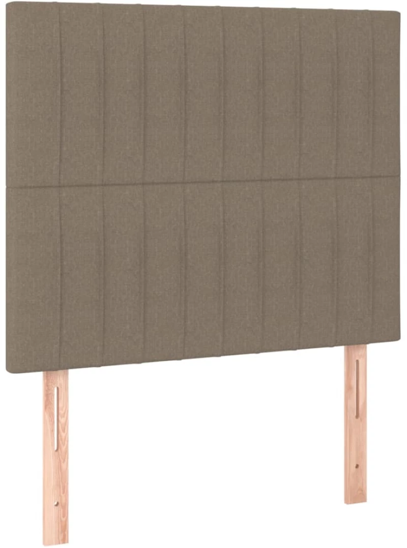 ΚΡΕΒΑΤΙ BOXSPRING ΜΕ ΣΤΡΩΜΑ TAUPE 100 X 200 ΕΚ. ΥΦΑΣΜΑΤΙΝΟ 3128665