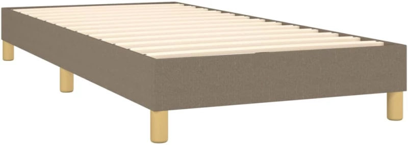ΚΡΕΒΑΤΙ BOXSPRING ΜΕ ΣΤΡΩΜΑ TAUPE 100 X 200 ΕΚ. ΥΦΑΣΜΑΤΙΝΟ 3130093