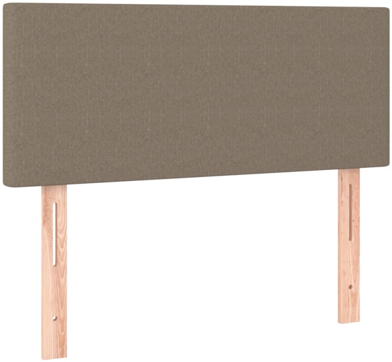 ΚΡΕΒΑΤΙ BOXSPRING ΜΕ ΣΤΡΩΜΑ TAUPE 100 X 200 ΕΚ. ΥΦΑΣΜΑΤΙΝΟ 3130093